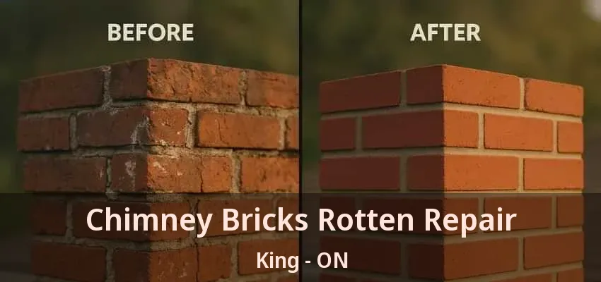 Chimney Bricks Rotten Repair King - ON Chimney Bricks Rotten Repair King - ON
