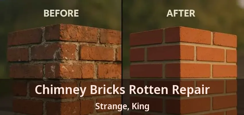 Chimney Bricks Rotten Repair Strange, King - ON Chimney Bricks Rotten Repair Strange, King - ON