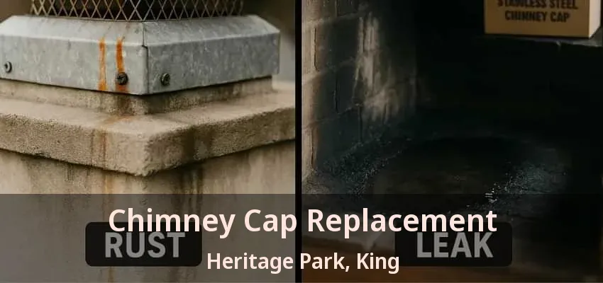 Chimney Cap Replacement Heritage Park, King - ON Chimney Cap Replacement Heritage Park, King - ON