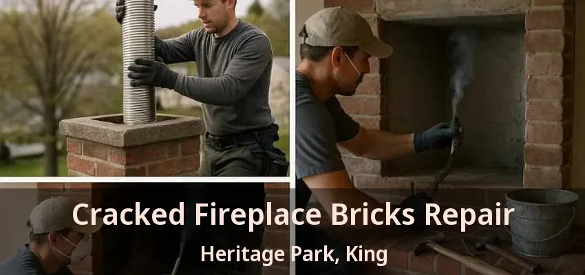 Cracked Fireplace Bricks Repair Heritage Park, King - ON Cracked Fireplace Bricks Repair Heritage Park, King - ON