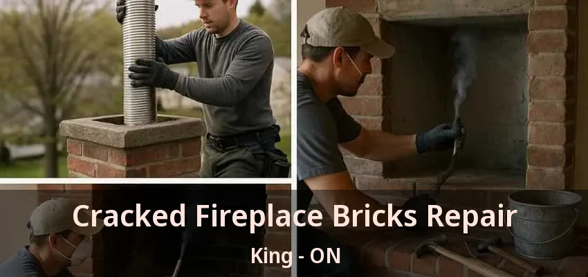 Cracked Fireplace Bricks Repair King - ON Cracked Fireplace Bricks Repair King - ON