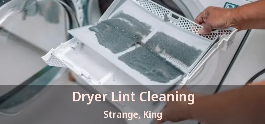 Dryer Lint Cleaning Strange, King - ON