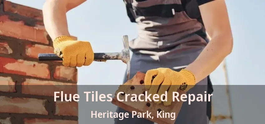 Flue Tiles Cracked Repair Heritage Park, King - ON