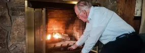 Fireplace Inspection Snowball, King